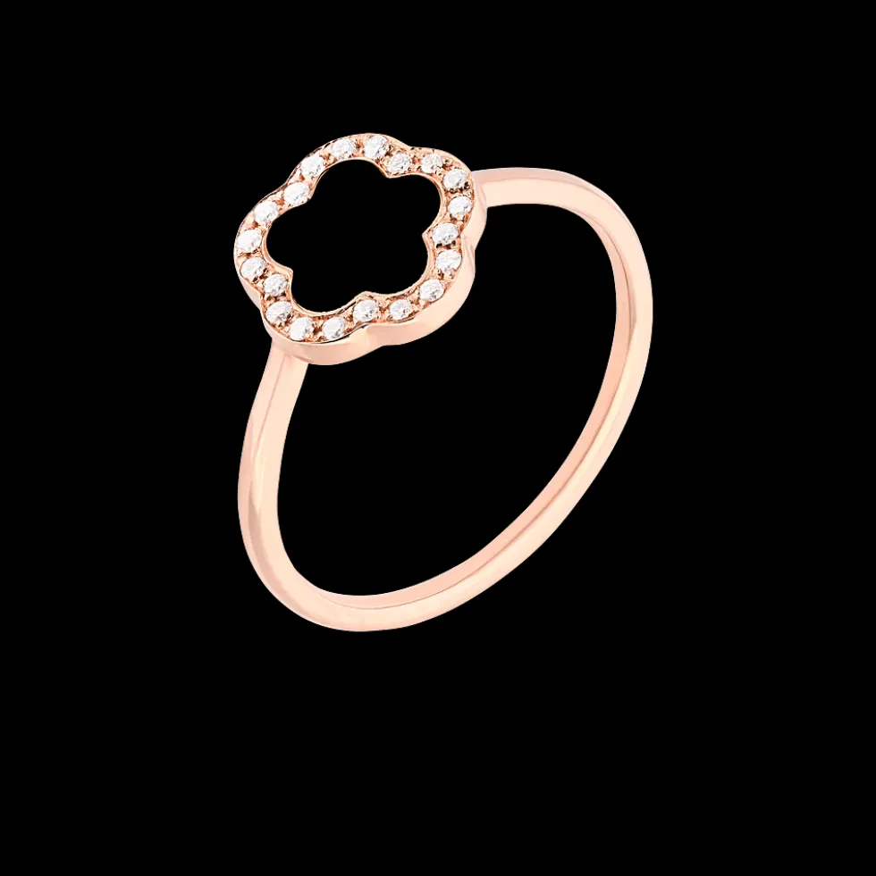 Cesare Pompanon Bague Fiore Di Mamma Onyx
