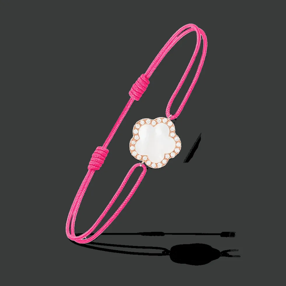 Cesare Pompanon Bracelet Fiore Di Mamma Rose Fluo