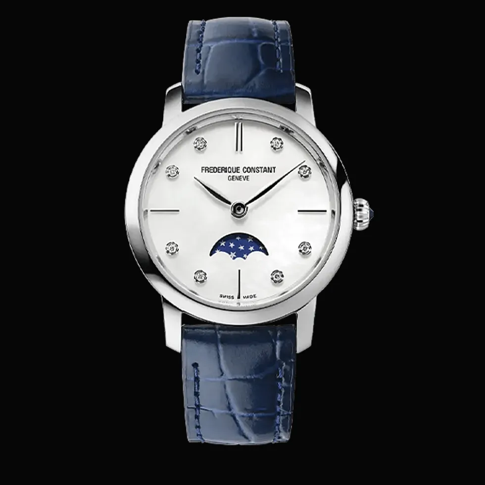 Classics Slimline Ladies Moonphase
