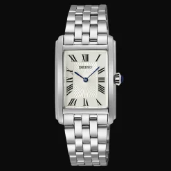 Dames Staal Quartz