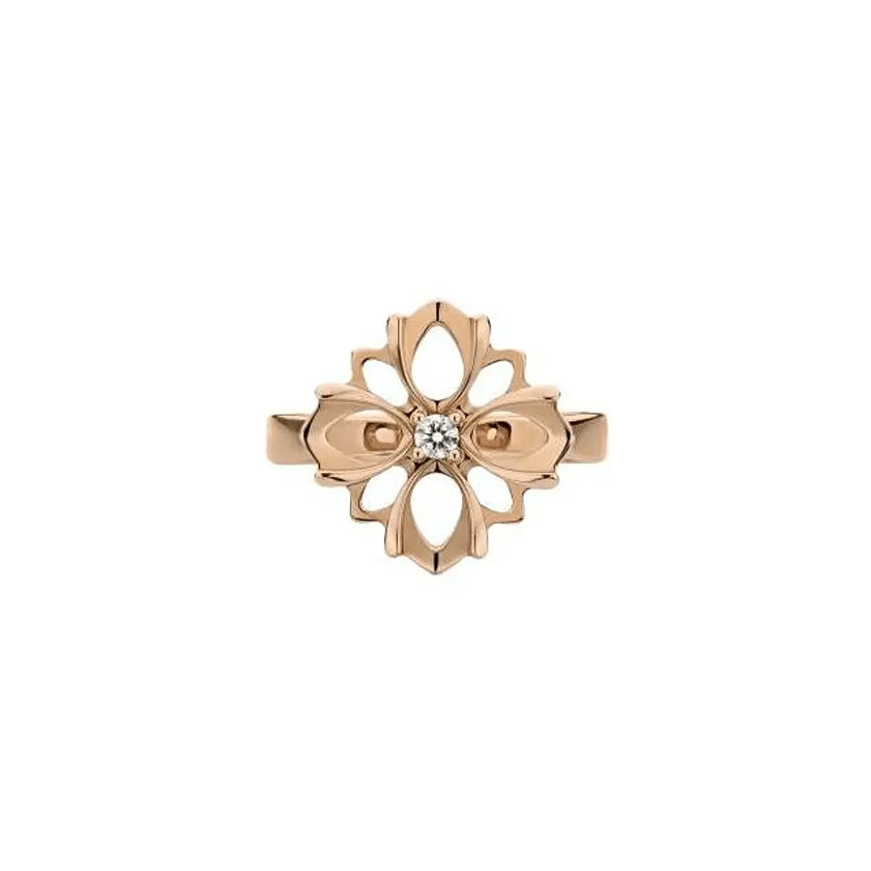 Flora Ring RG Diamond