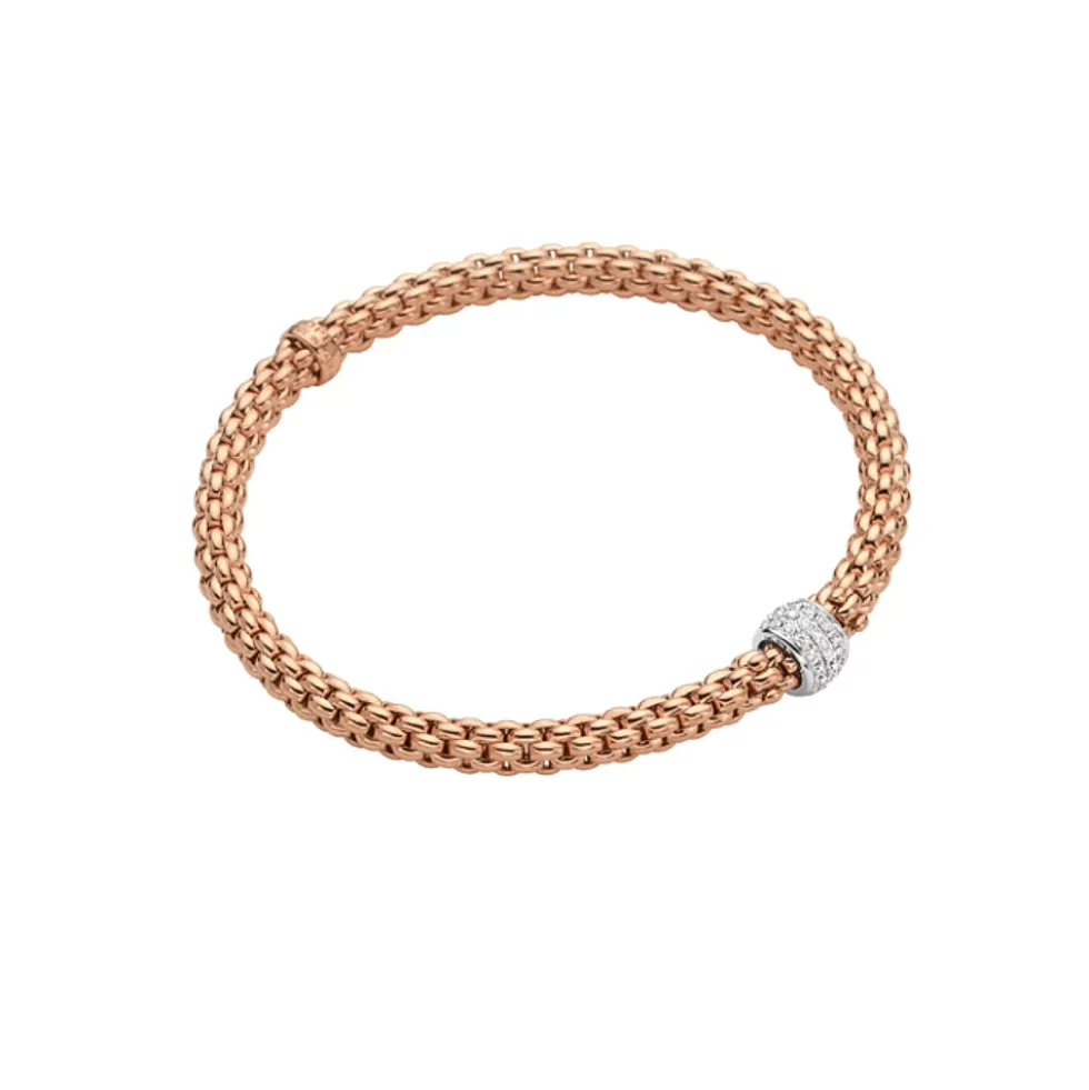 Fope Solo Bracelet RG W/DIAS