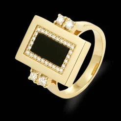 Iconic Ring Onyx