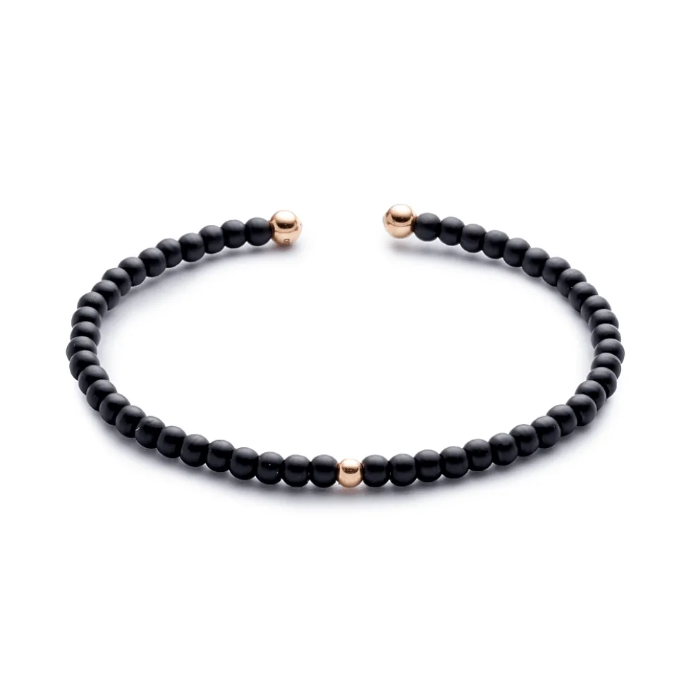 Jaibor 18K Gold Bracelet Tit Onyx S5036JP418