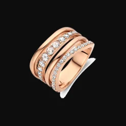 Julie Collection Ring 18kt Roodgoud