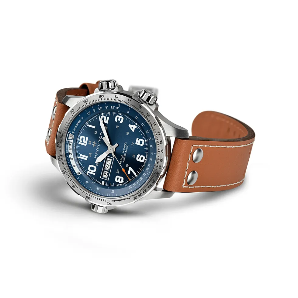 Khaki Aviation X-Wind Day Date Auto