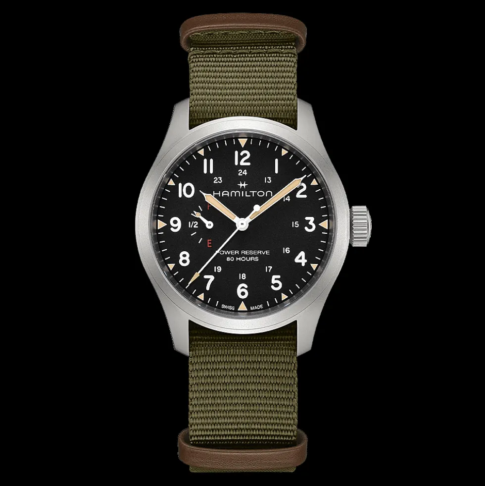 Khaki Field Mechanical Power Reserve 40