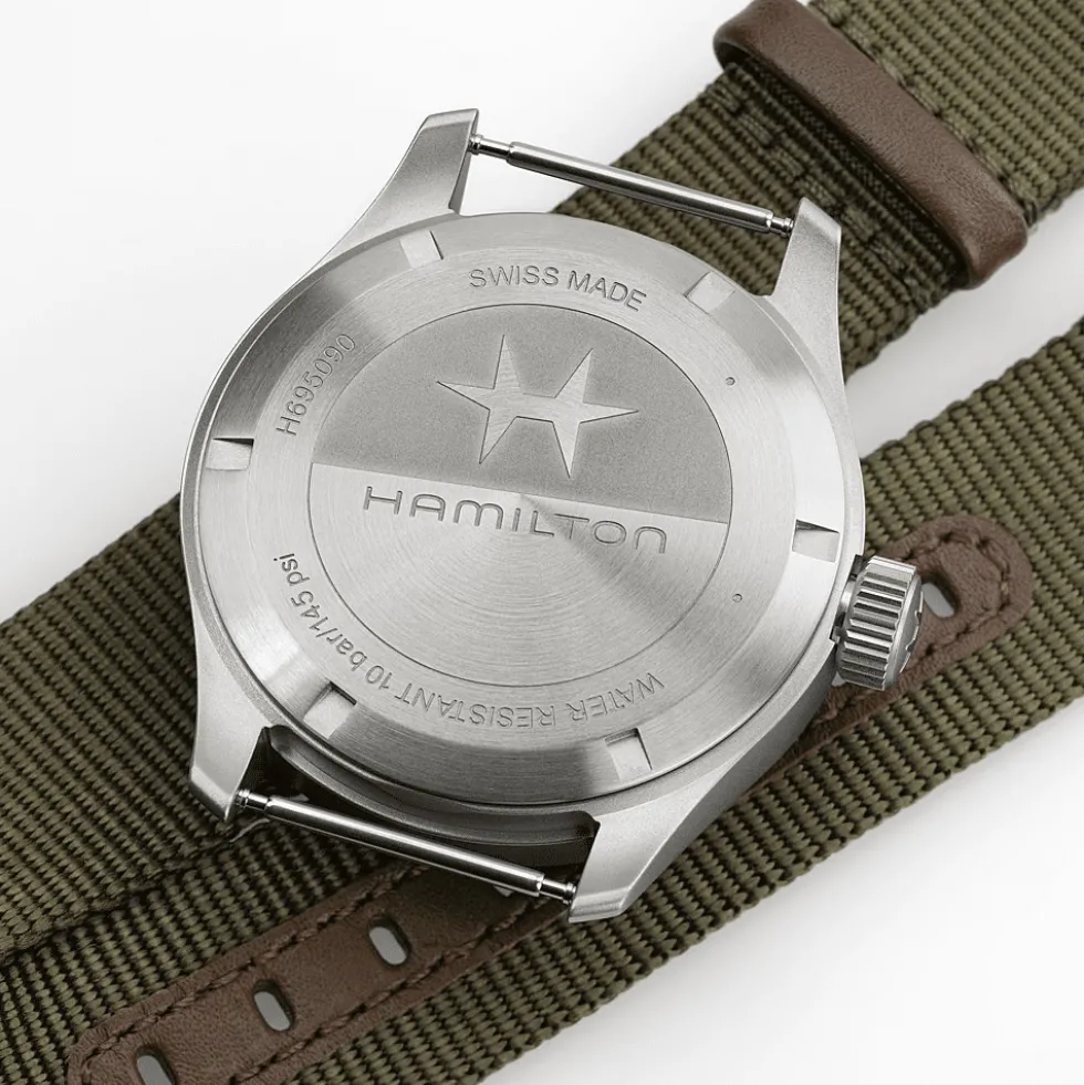 Khaki Field Mechanical Power Reserve 40