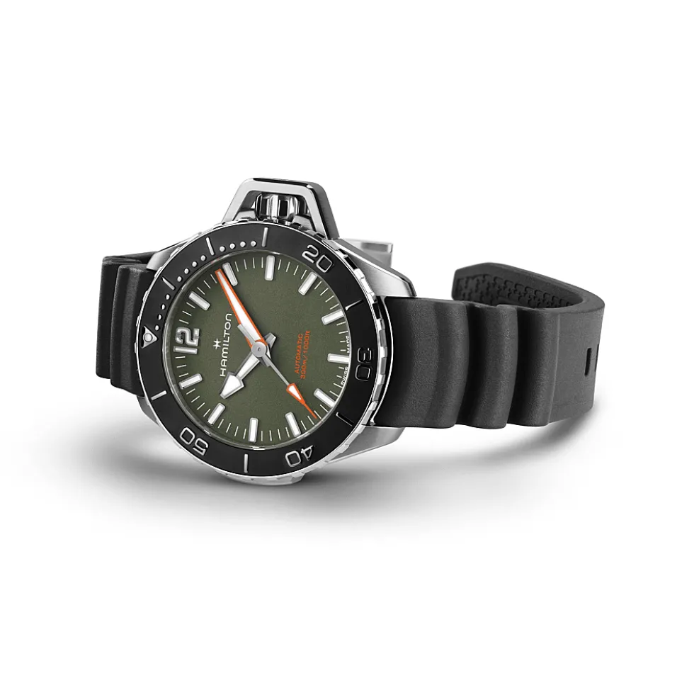 Khaki Navy Frogman Auto H77455360