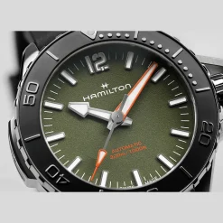Khaki Navy Frogman Auto H77455360