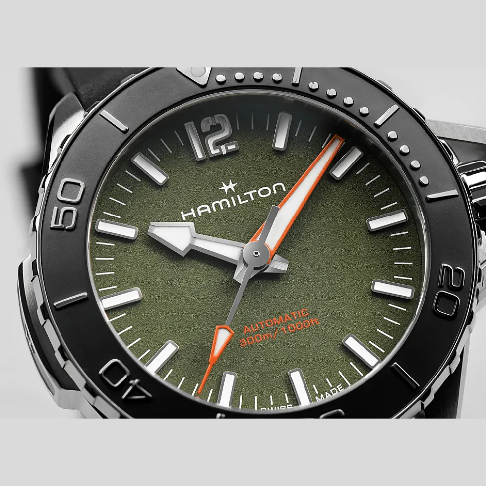 Khaki Navy Frogman Auto H77455360