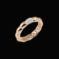 La Piazza Ring Bi-color Diamant