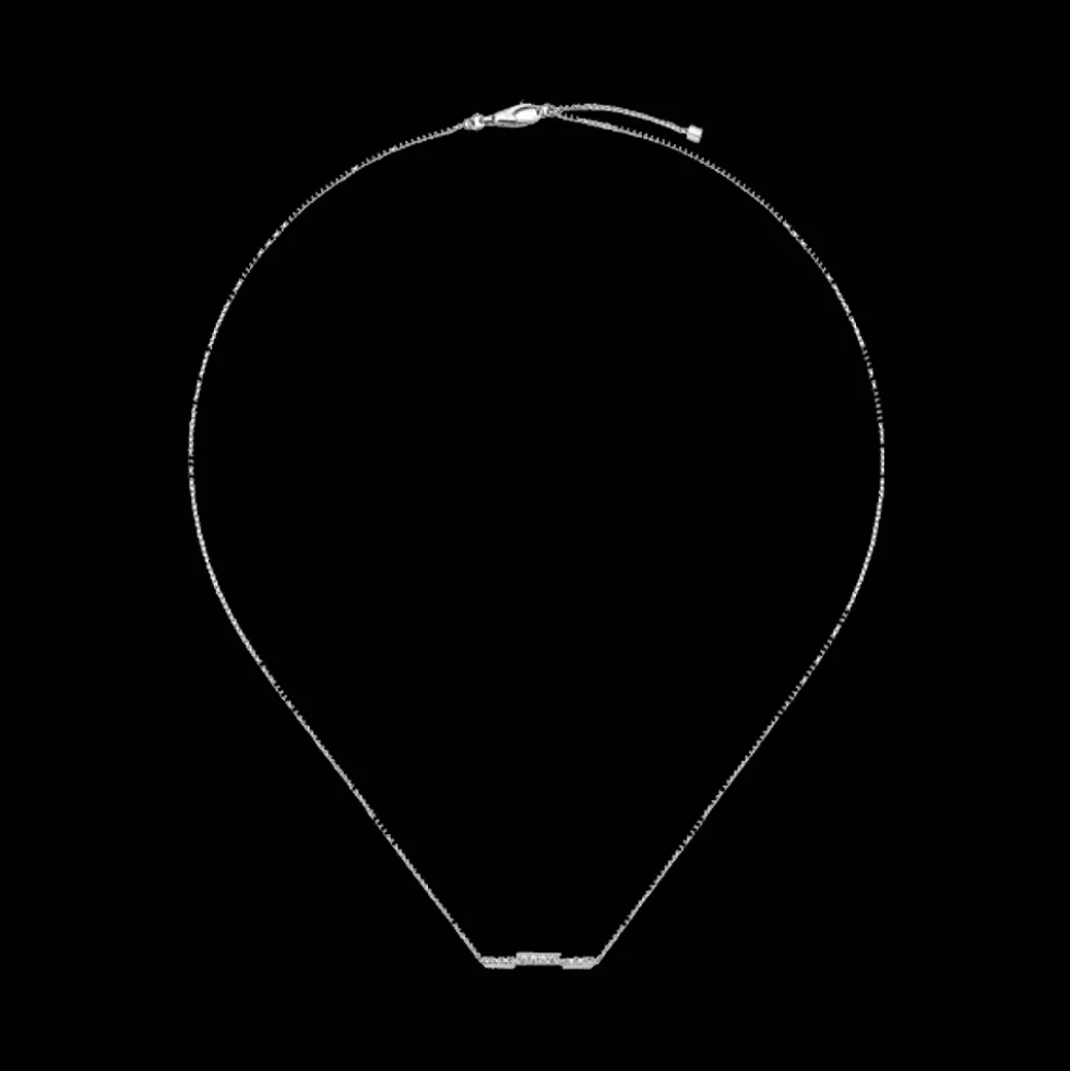 Link To Love Ketting 18kt Witgoud Diamant