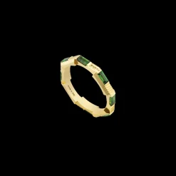 Link To Love Ring Lined Finish