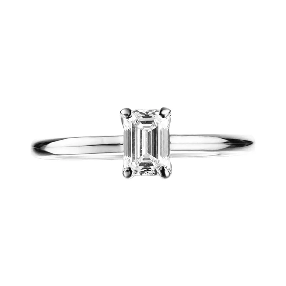 Odrie Bright World Ring - Emerald cut - 0.70CT