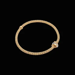 Prima Armband 18kt Geel goud Diamant