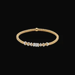 Prima Armband 18kt Geel goud Diamant