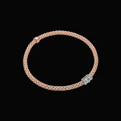 Prima Armband 18kt Rose goud Diamant