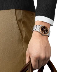 PRX Powermatic 80 Steel & 18K Gold Bezel 40mm