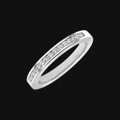 Ring 18kt Witgoud