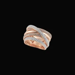 Serenata Ring Rose goud Diamant