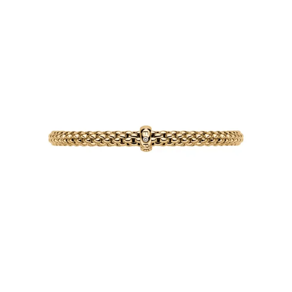 Solo 18kt WG Bracelet W/Dias