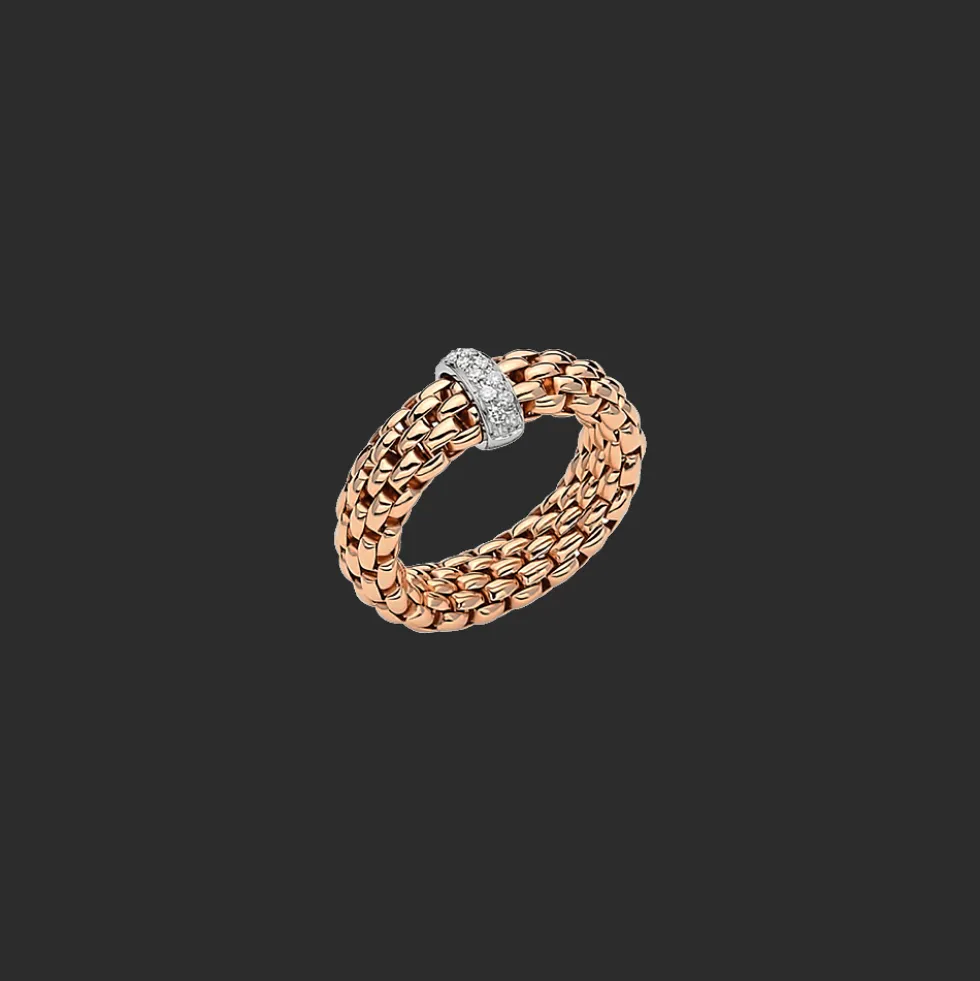 Vendôme Ring 18kt Rose goud Diamant