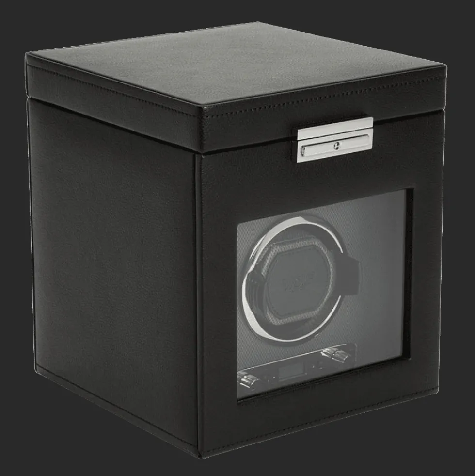 Wolf Viceroy Single Winder With Storage Black 456102